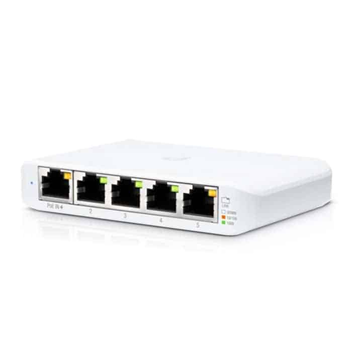 (image for) Ubiquiti UniFi Flex Mini 5-Port Managed Gigabit PoE Switch